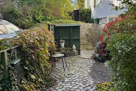 Lugn 2:a med uteplats i Äppelviken